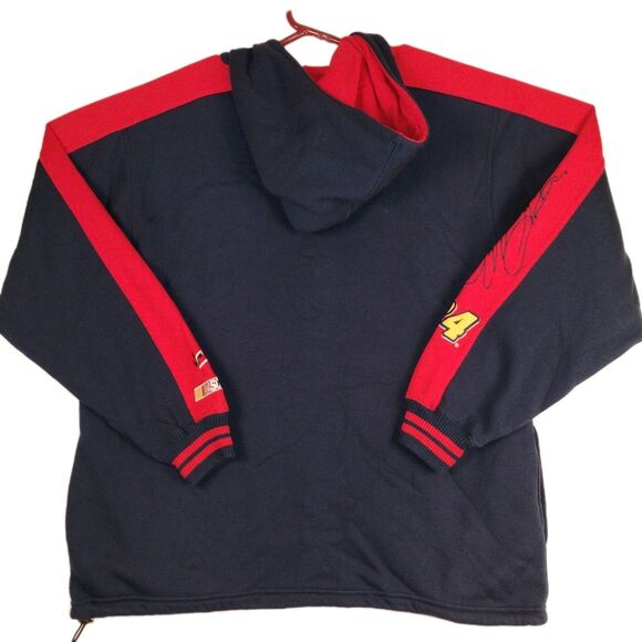 VTG NASCAR Jeff Gordon DuPont Racing Chase Authentics LS 1/4 Zip Hoodie Mens L - Picture 4 of 6